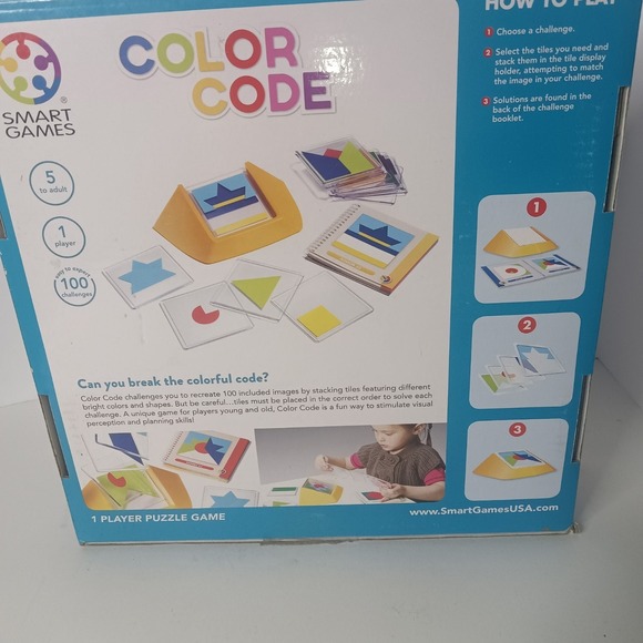 Color Code Puzzle Game Open Box Complete - Picture 6 of 12